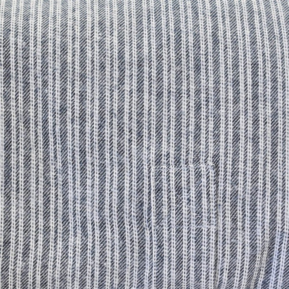 Lee Valley Irish Striped Cotton Grandfather Shirt - Picture 6 of 6